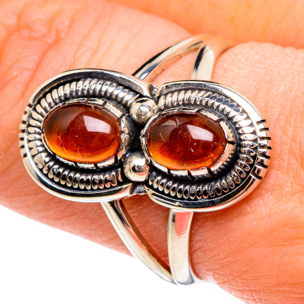 Carnelian Rings handcrafted by Anasilvercos - RING95246