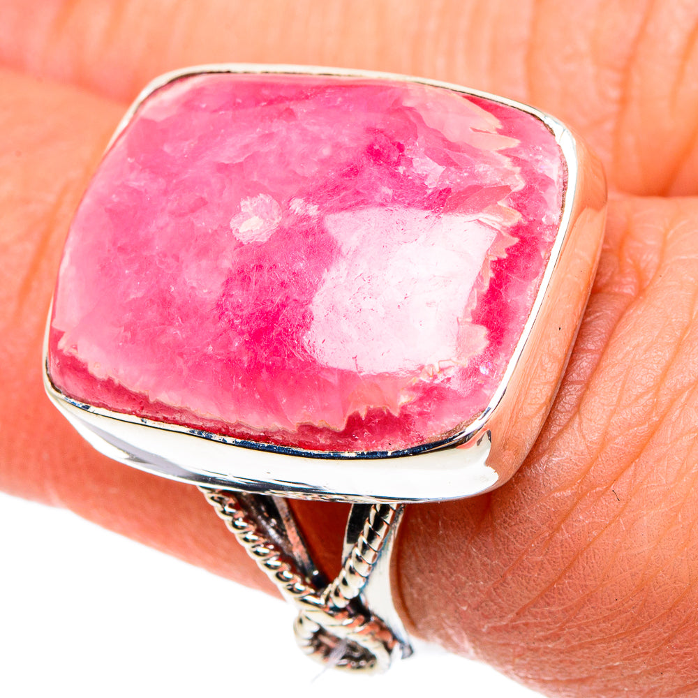 Rhodochrosite Rings handcrafted by Anasilvercos - RING95263
