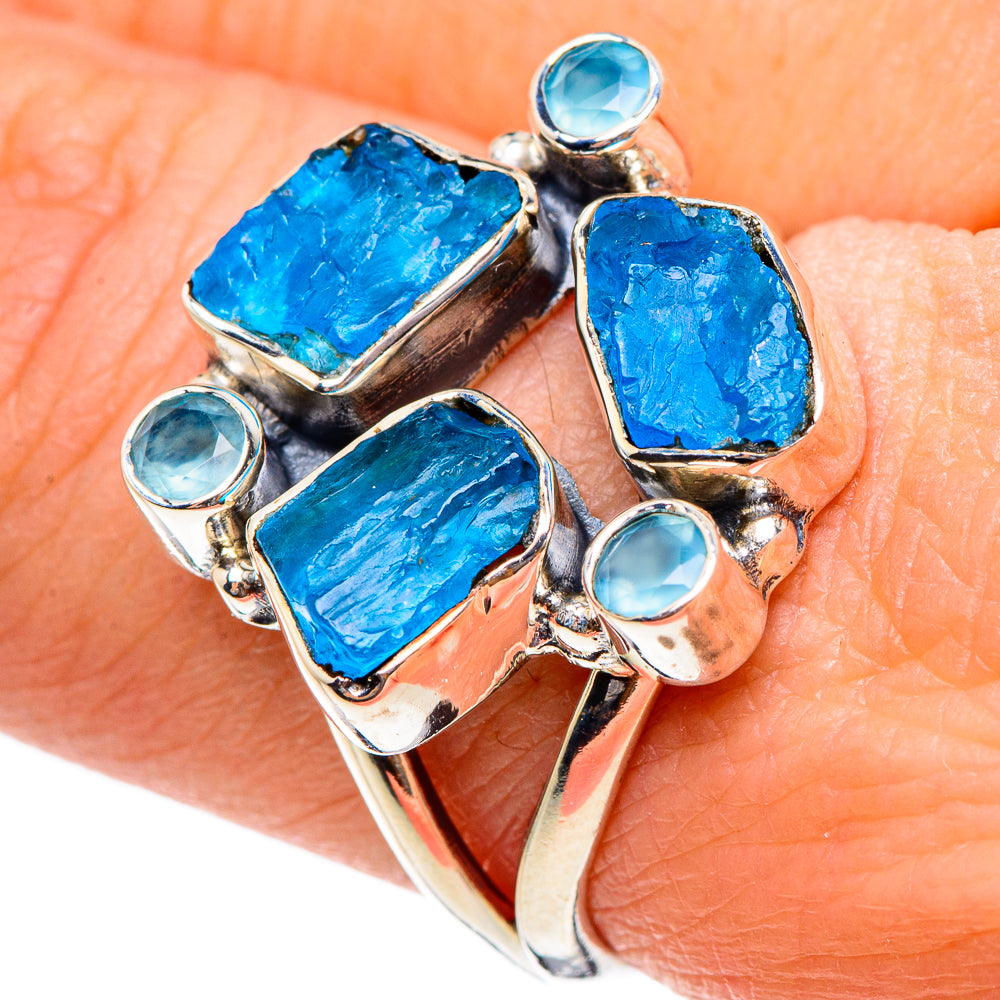 Apatite Rings handcrafted by Anasilvercos - RING95275