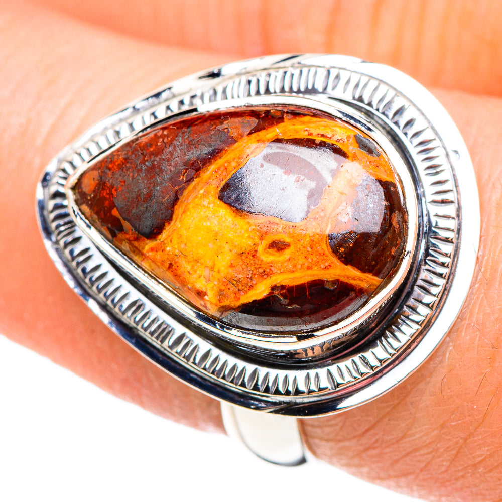 Bauxite Rings handcrafted by Anasilvercos - RING95311