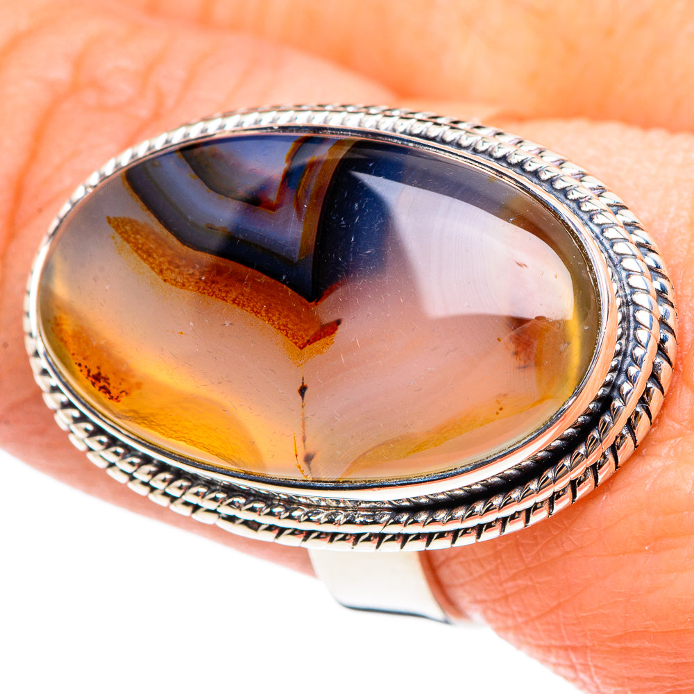 Montana Agate Rings handcrafted by Anasilvercos - RING95316