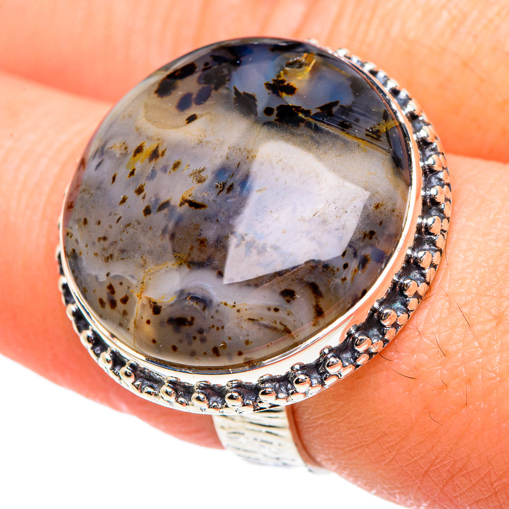 Montana Agate Rings handcrafted by Anasilvercos - RING95366