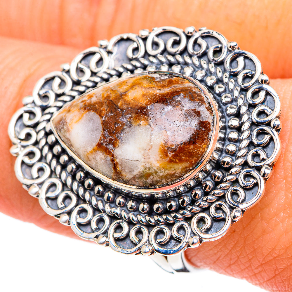 Astrophyllite Rings handcrafted by Anasilvercos - RING95368