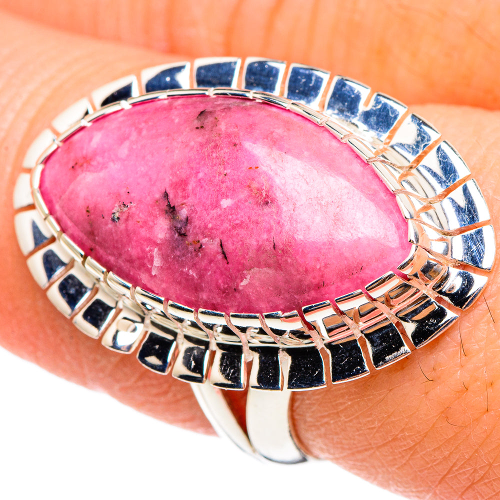 Rhodochrosite Rings handcrafted by Anasilvercos - RING95382