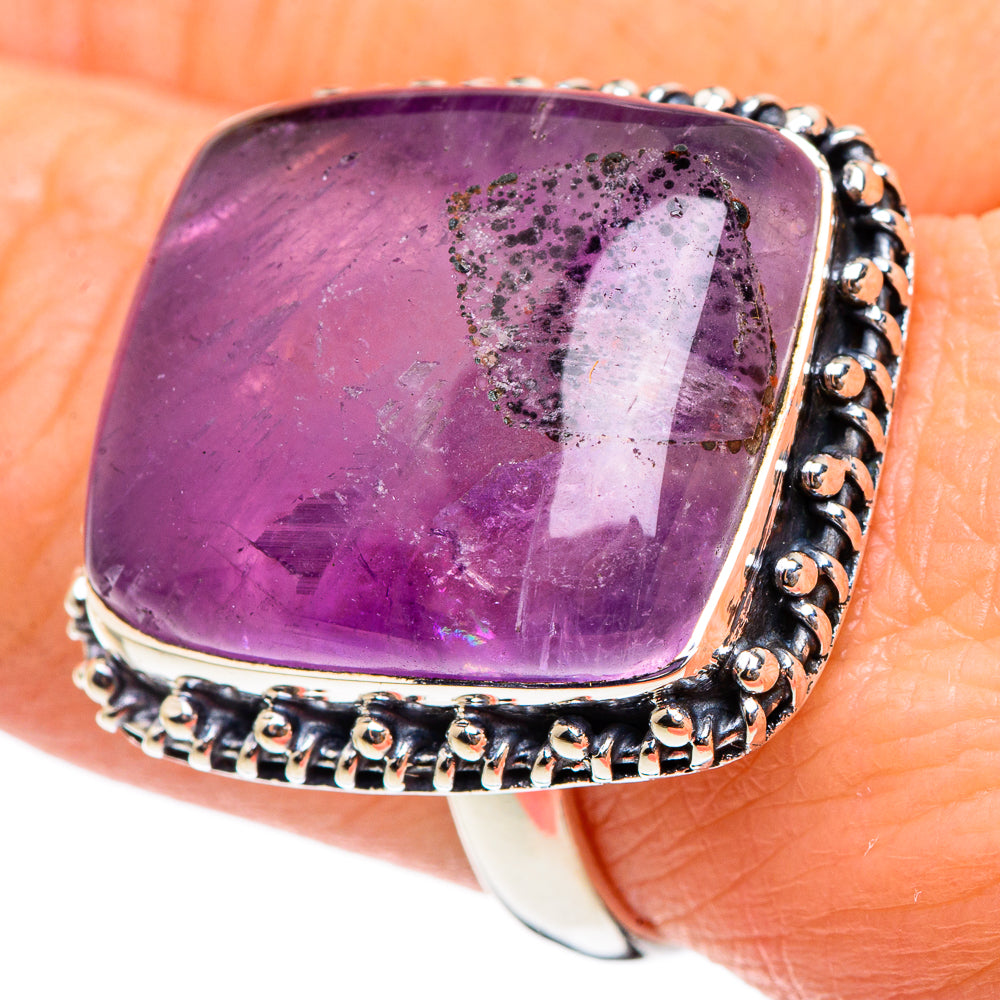 Amethyst Rings handcrafted by Anasilvercos - RING95385