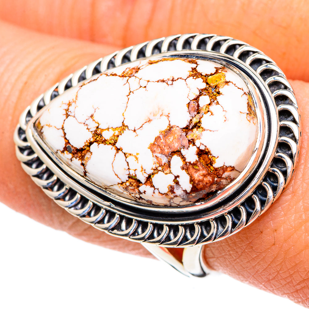 Wild Horse Jasper Rings handcrafted by Anasilvercos - RING95439