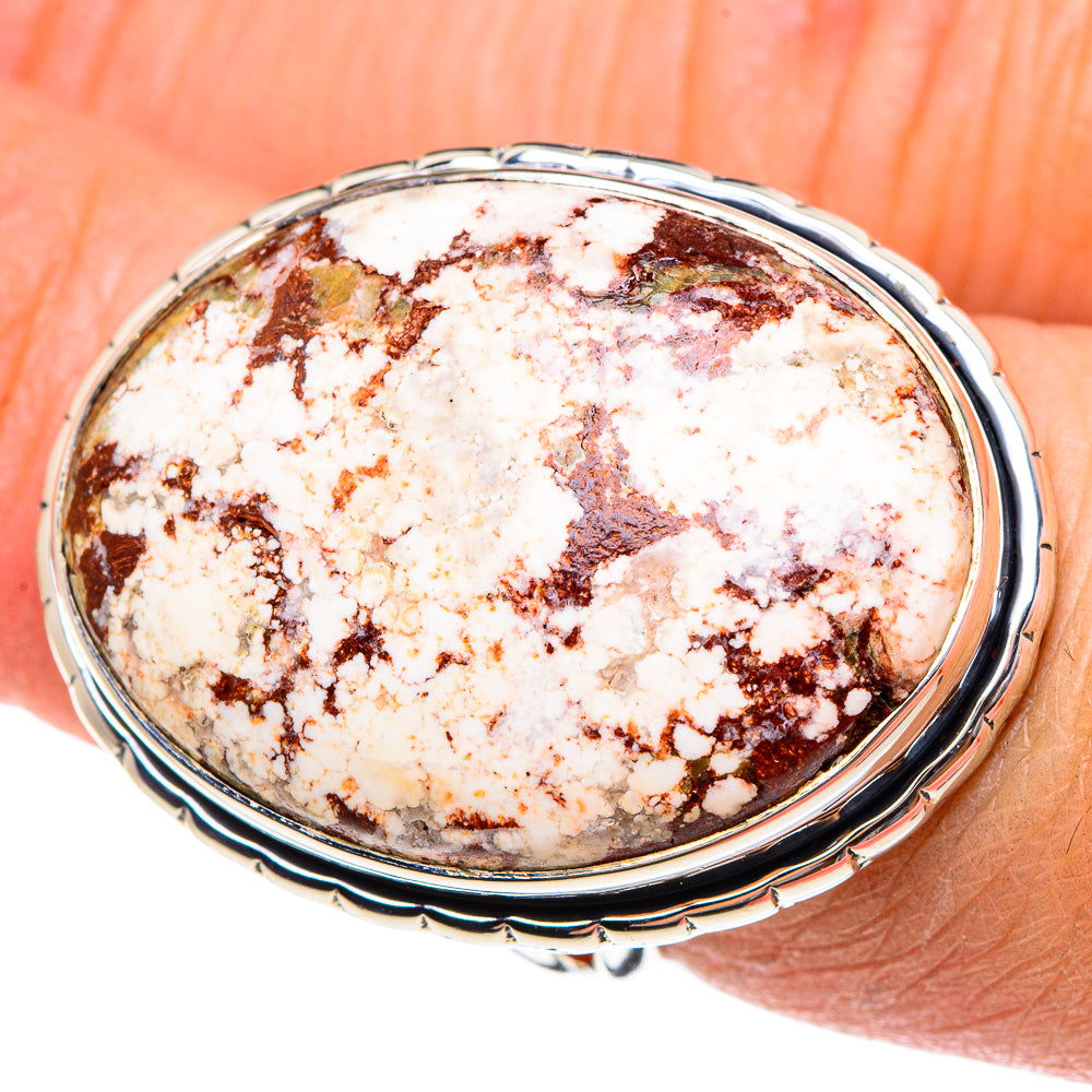 Wild Horse Jasper Rings handcrafted by Anasilvercos - RING95476