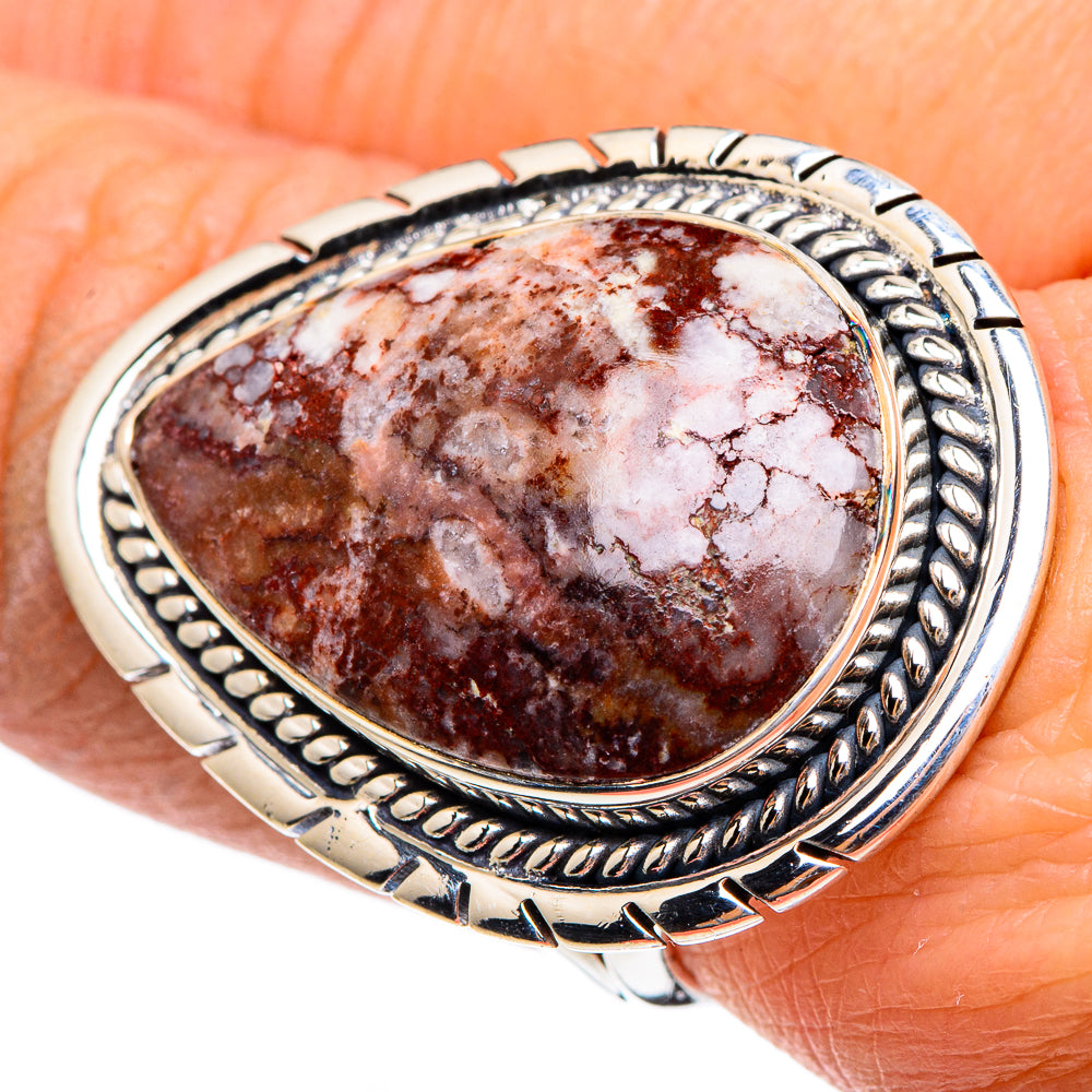 Wild Horse Jasper Rings handcrafted by Anasilvercos - RING95480