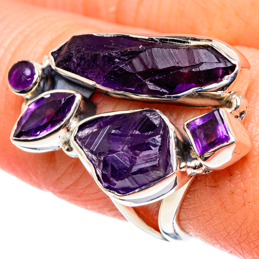 Amethyst Rings handcrafted by Anasilvercos - RING95520