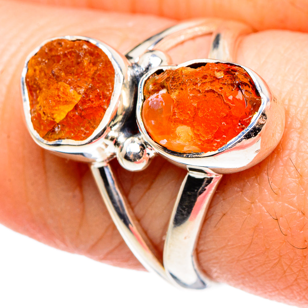 Carnelian Rings handcrafted by Anasilvercos - RING95541