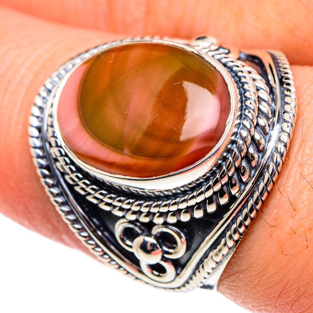 Imperial Jasper Rings handcrafted by Anasilvercos - RING95564