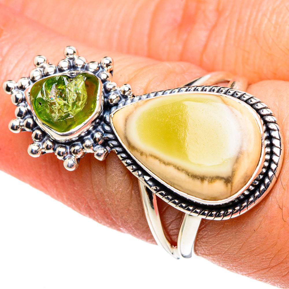 Willow Creek Jasper Rings handcrafted by Anasilvercos - RING95574