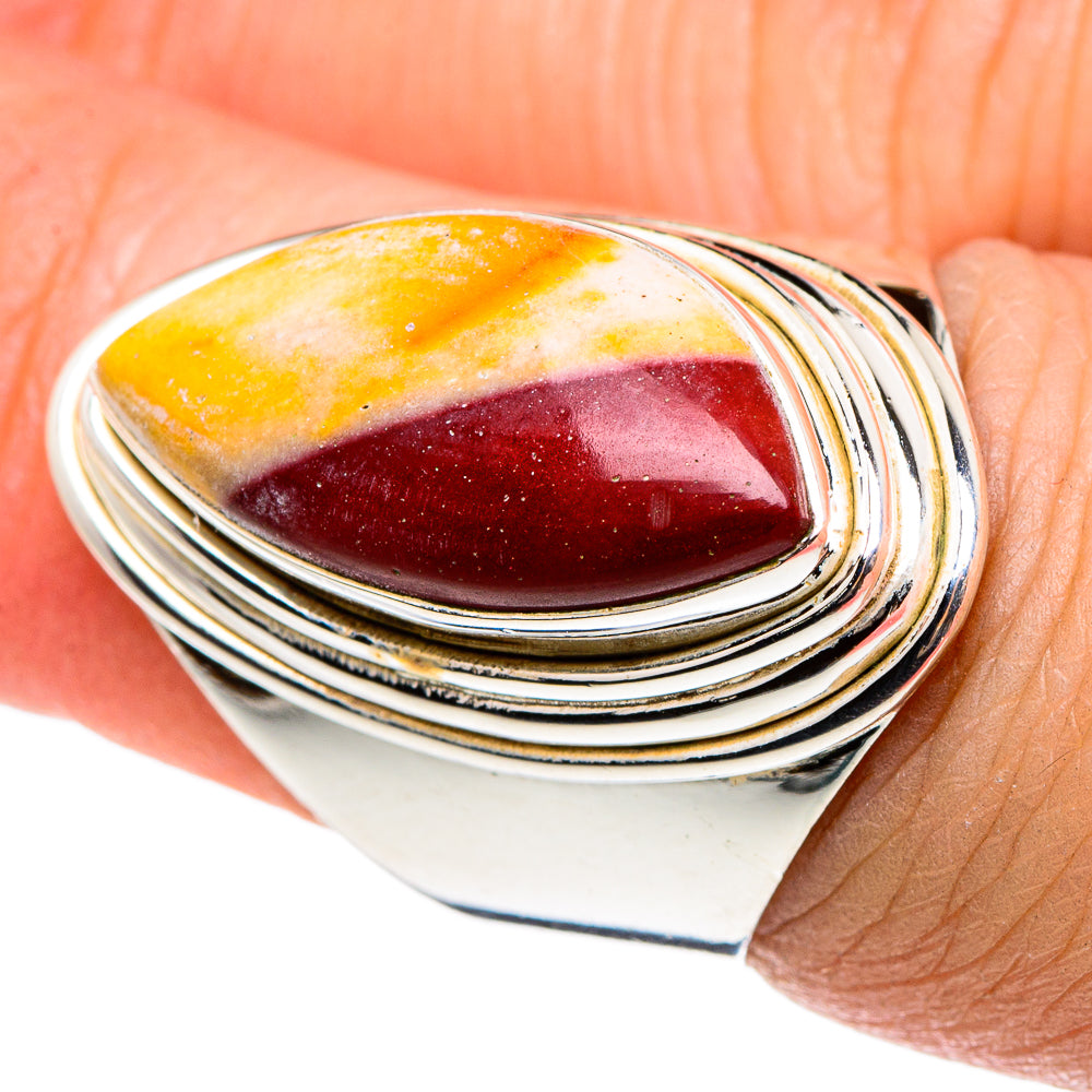 Mookaite Rings handcrafted by Anasilvercos - RING95588