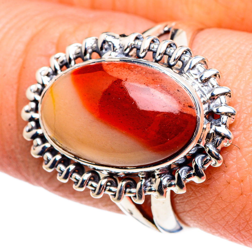 Mookaite Rings handcrafted by Anasilvercos - RING95611