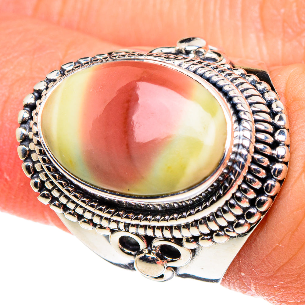 Willow Creek Jasper Rings handcrafted by Anasilvercos - RING95622