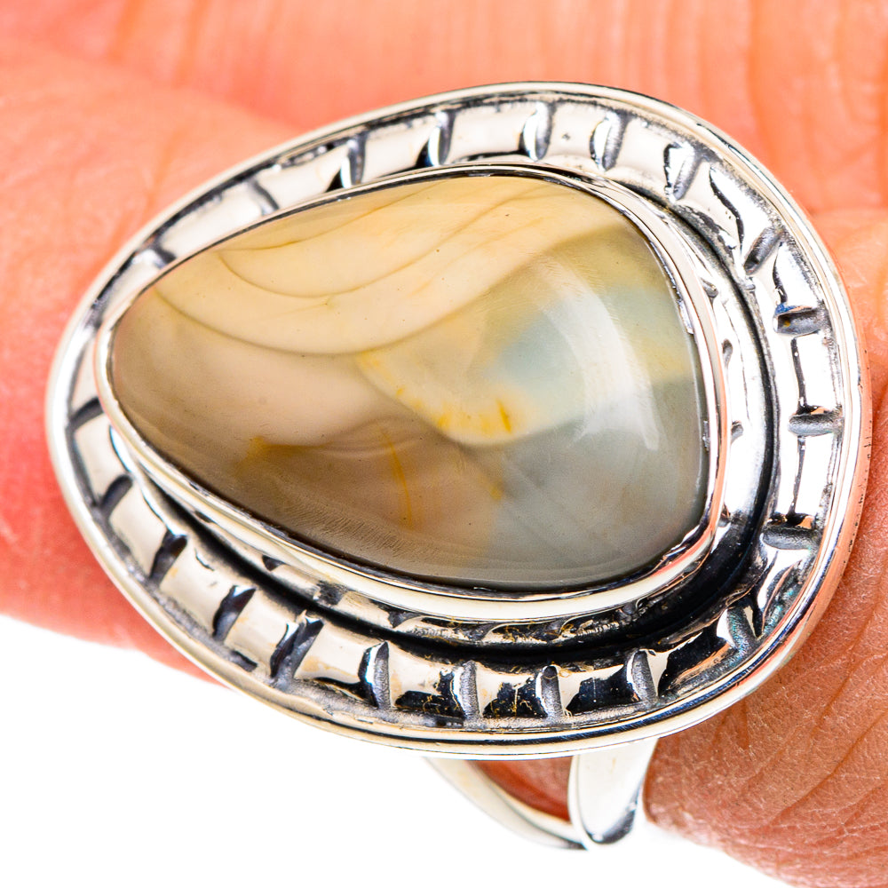 Willow Creek Jasper Rings handcrafted by Anasilvercos - RING95659