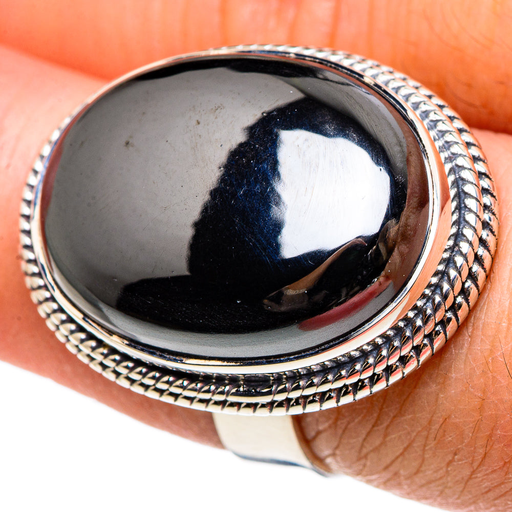 Hematite Rings handcrafted by Anasilvercos - RING95688