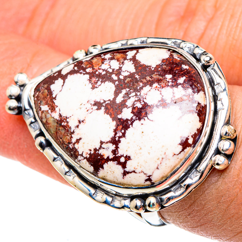 Wild Horse Jasper Rings handcrafted by Anasilvercos - RING95763