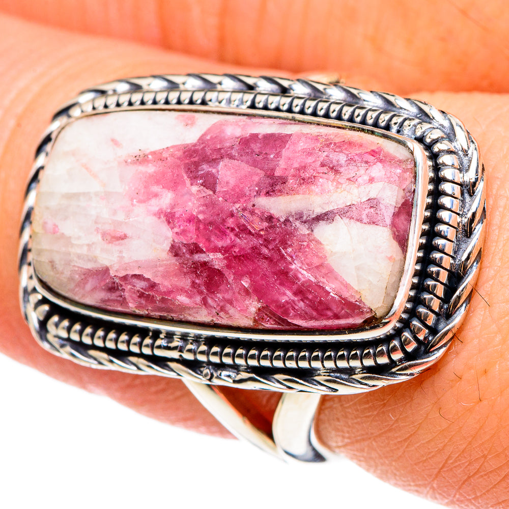 Thulite Rings handcrafted by Anasilvercos - RING95772