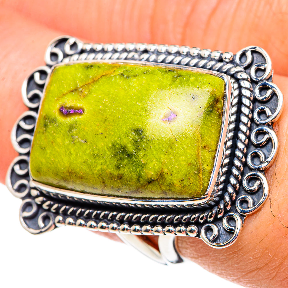 Atlantisite Rings handcrafted by Anasilvercos - RING95789