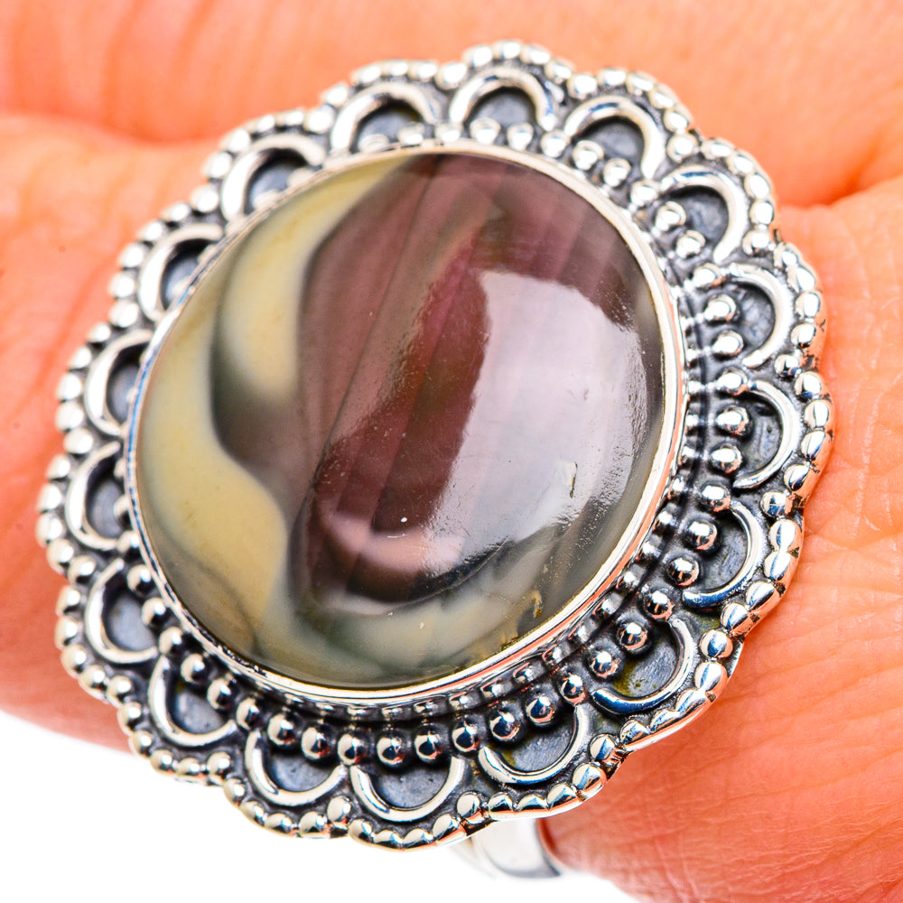 Willow Creek Jasper Rings handcrafted by Anasilvercos - RING95815