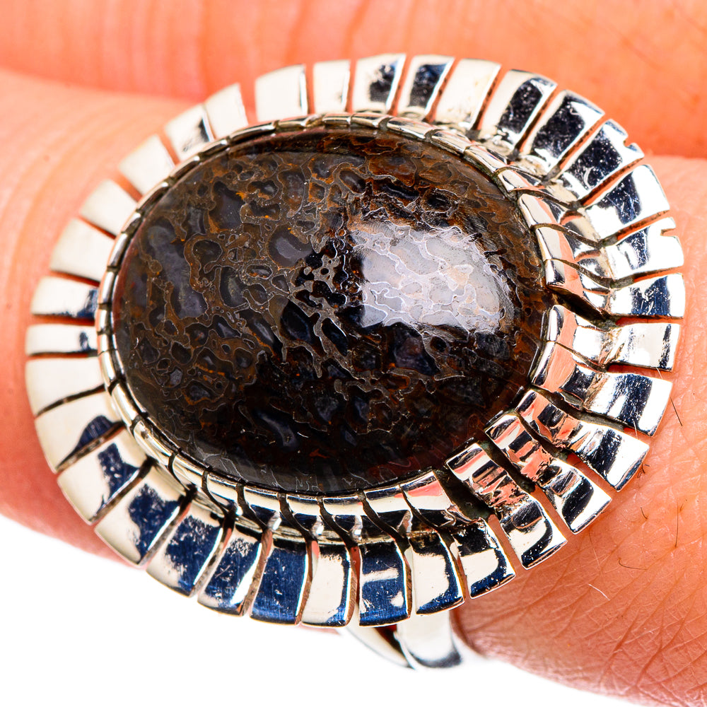 Dinosaur Bone Rings handcrafted by Anasilvercos - RING95819