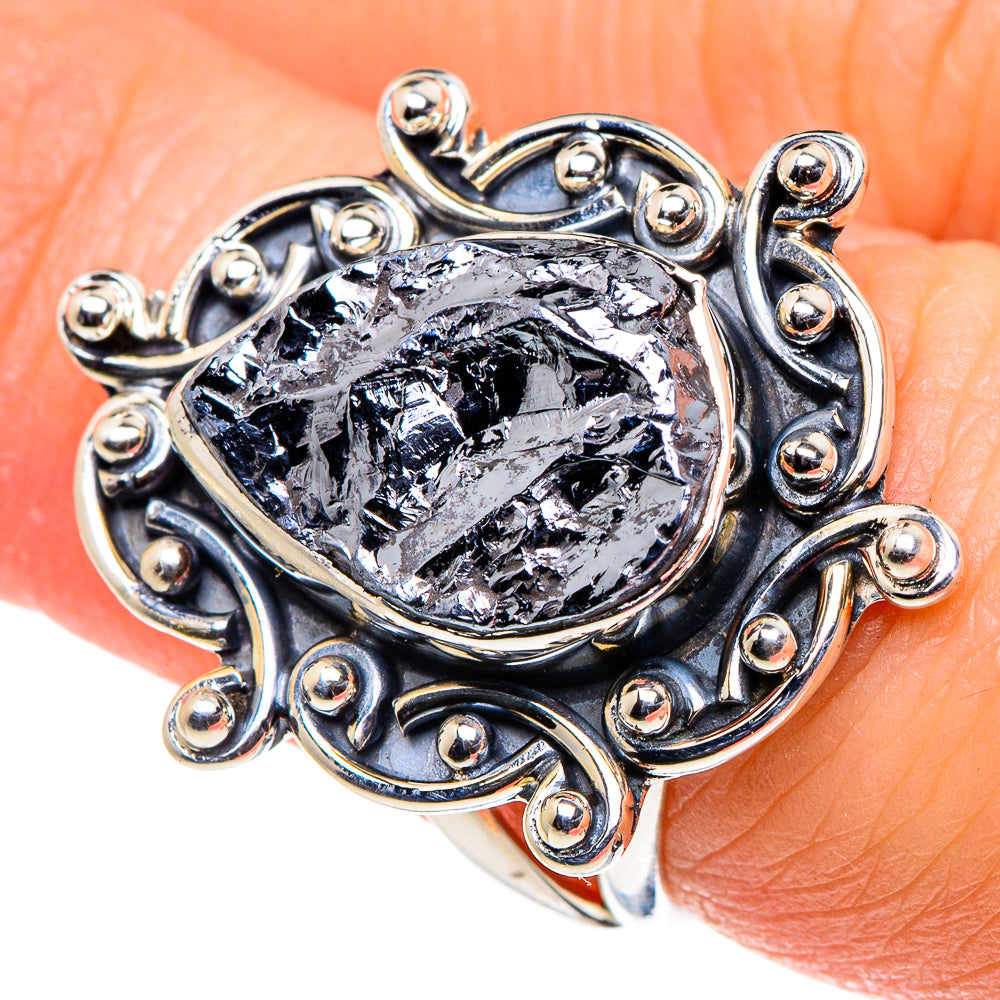 Shungite Rings handcrafted by Anasilvercos - RING95848