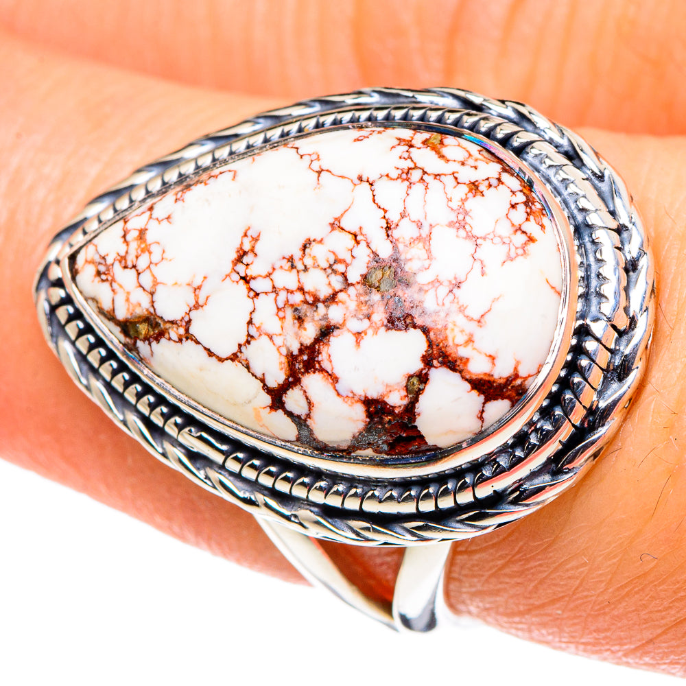 Wild Horse Jasper Rings handcrafted by Anasilvercos - RING95860