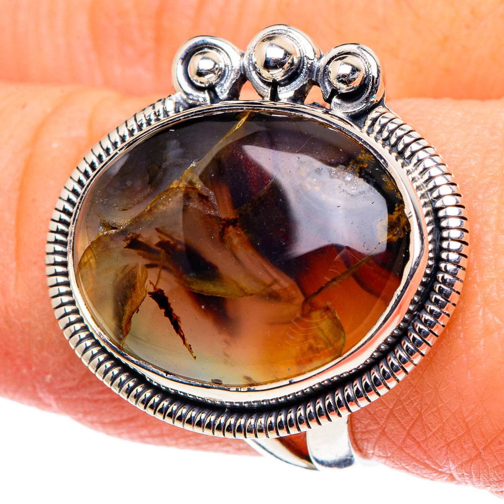 Montana Agate Rings handcrafted by Anasilvercos - RING95861