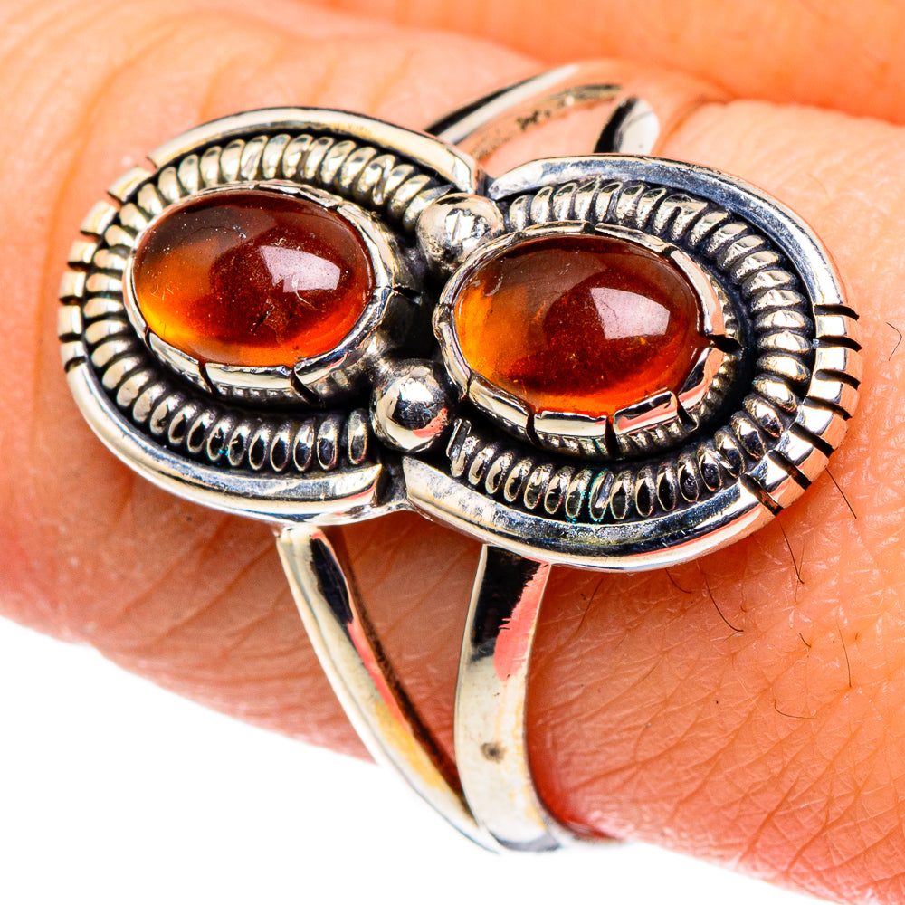 Carnelian Rings handcrafted by Anasilvercos - RING95884