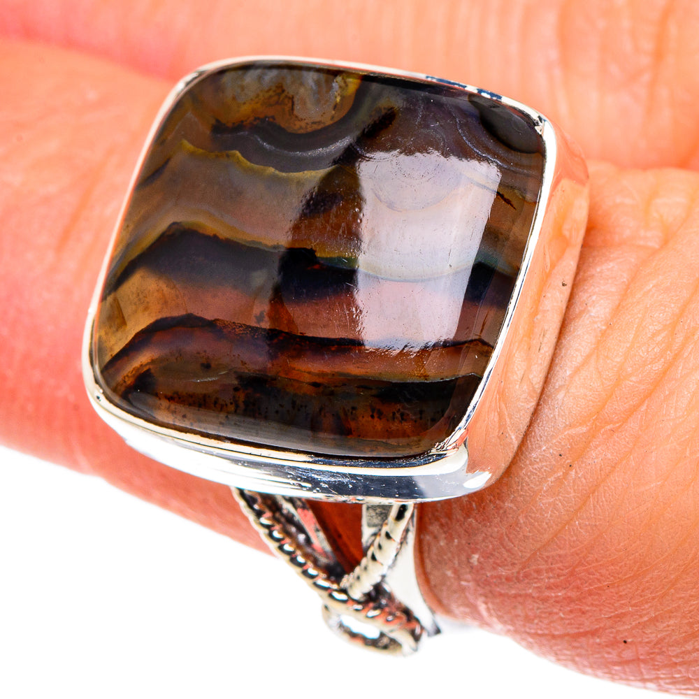 Montana Agate Rings handcrafted by Anasilvercos - RING95903