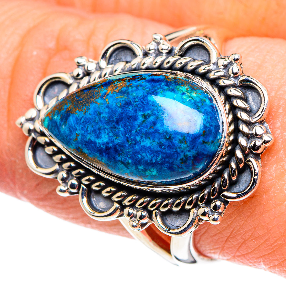 Shattuckite Rings handcrafted by Anasilvercos - RING95912