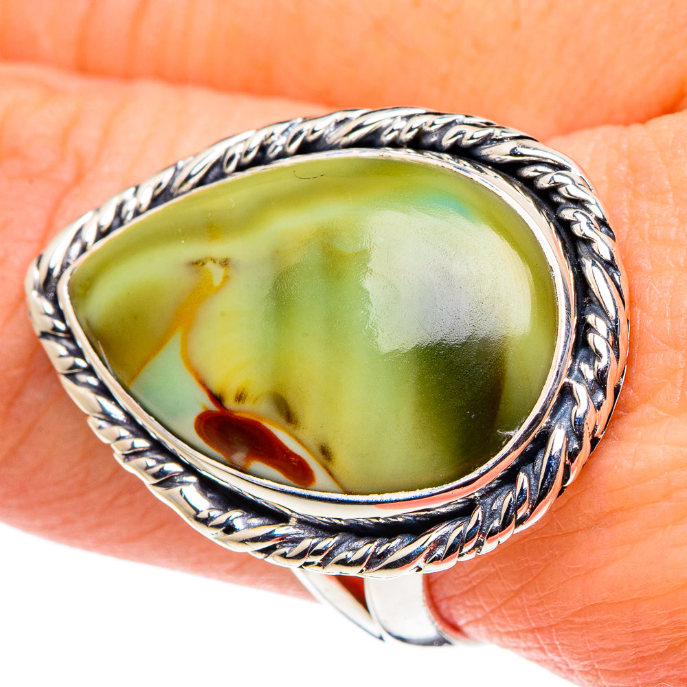 Willow Creek Jasper Rings handcrafted by Anasilvercos - RING95950