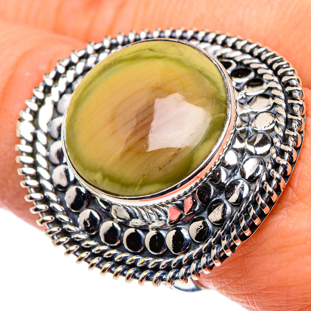 Willow Creek Jasper Rings handcrafted by Anasilvercos - RING95963