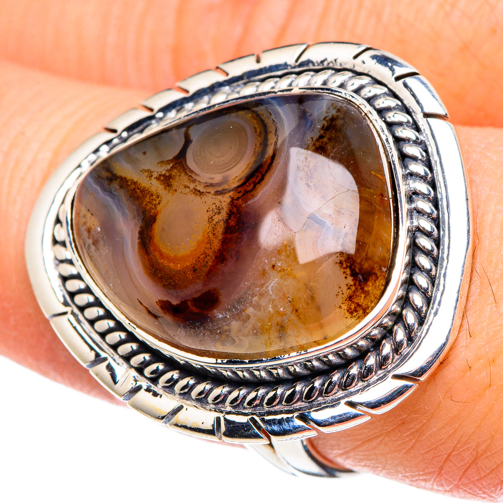 Montana Agate Rings handcrafted by Anasilvercos - RING95964