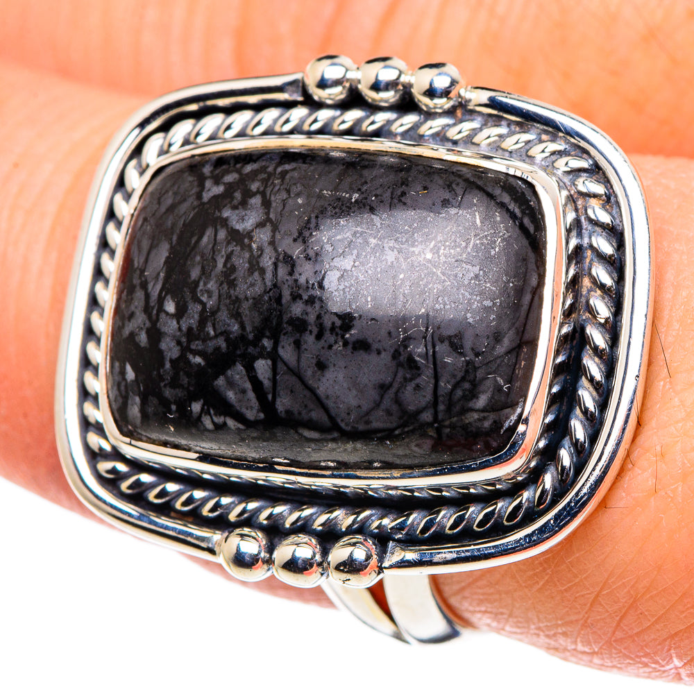 Picasso Jasper Rings handcrafted by Anasilvercos - RING95978