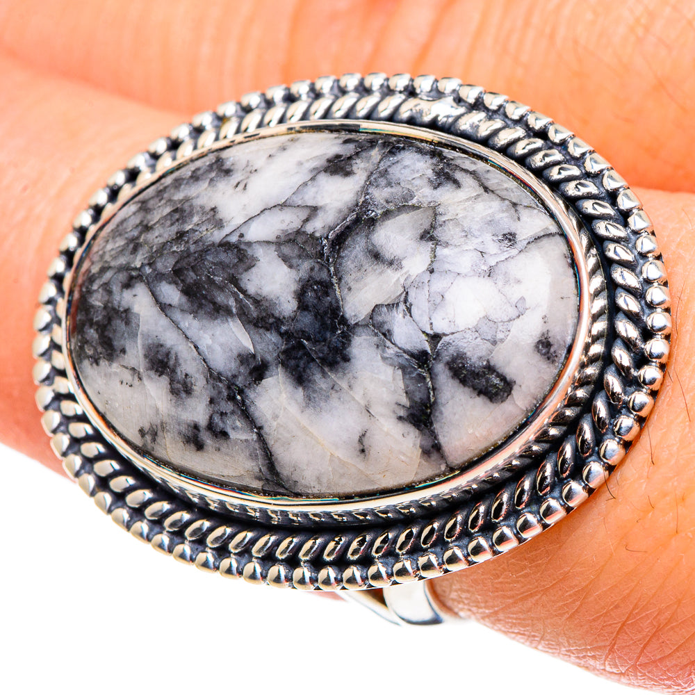 Pinolith Jasper Rings handcrafted by Anasilvercos - RING95979
