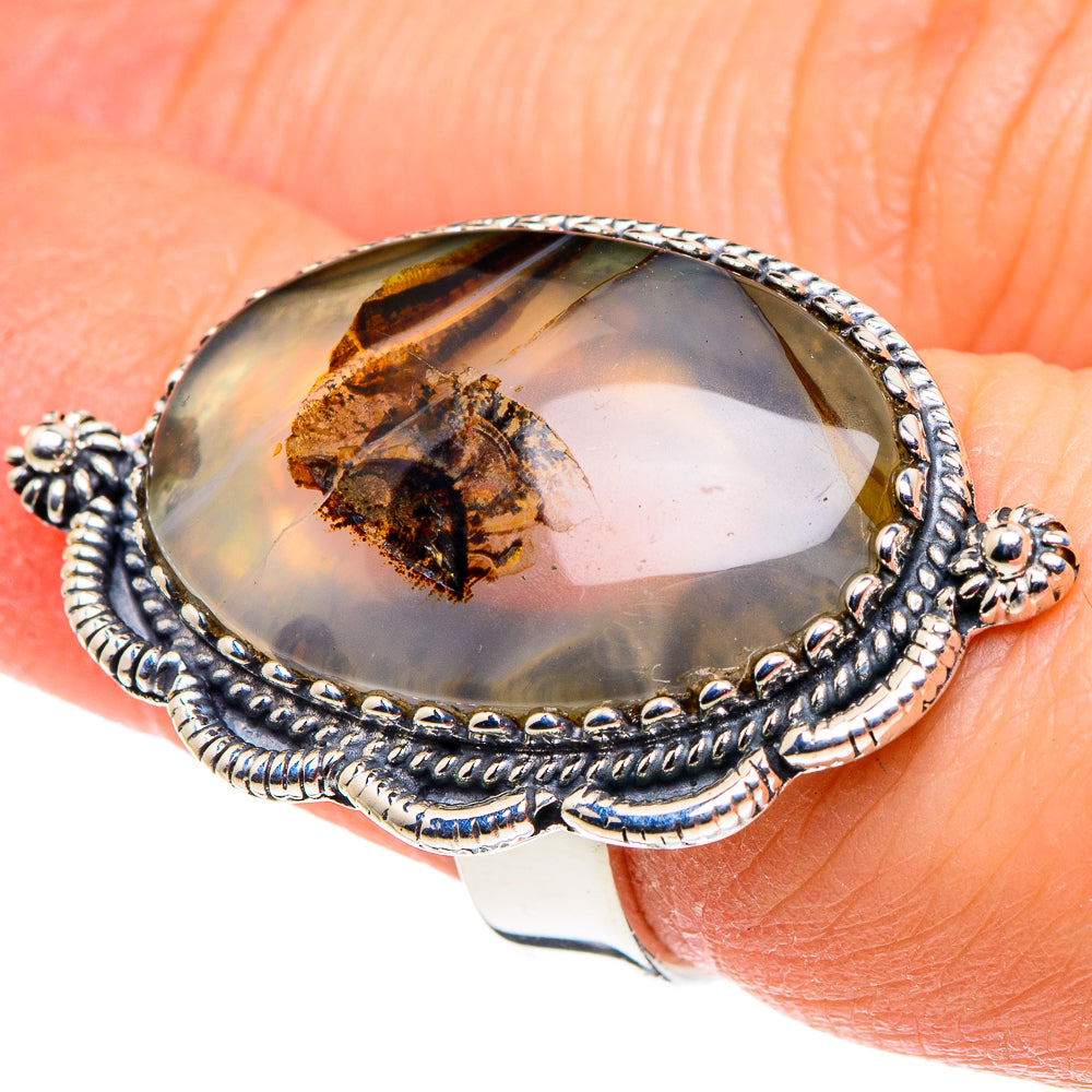 Montana Agate Rings handcrafted by Anasilvercos - RING96021