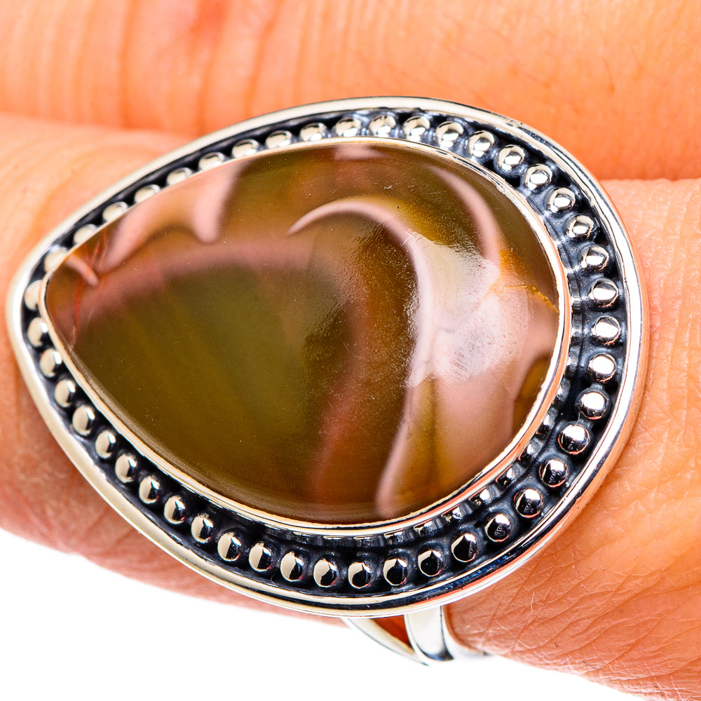 Willow Creek Jasper Rings handcrafted by Anasilvercos - RING96046