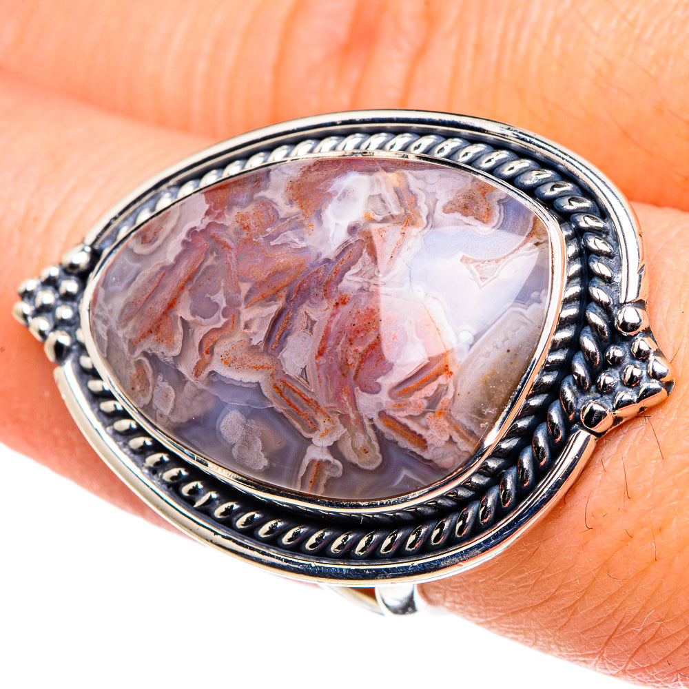 Ocean Jasper Rings handcrafted by Anasilvercos - RING96049
