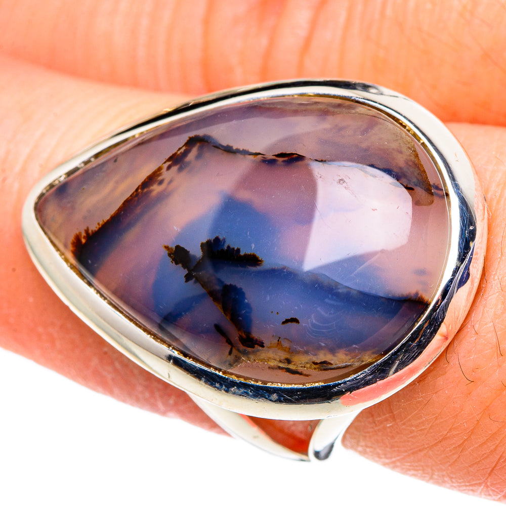 Montana Agate Rings handcrafted by Anasilvercos - RING96052