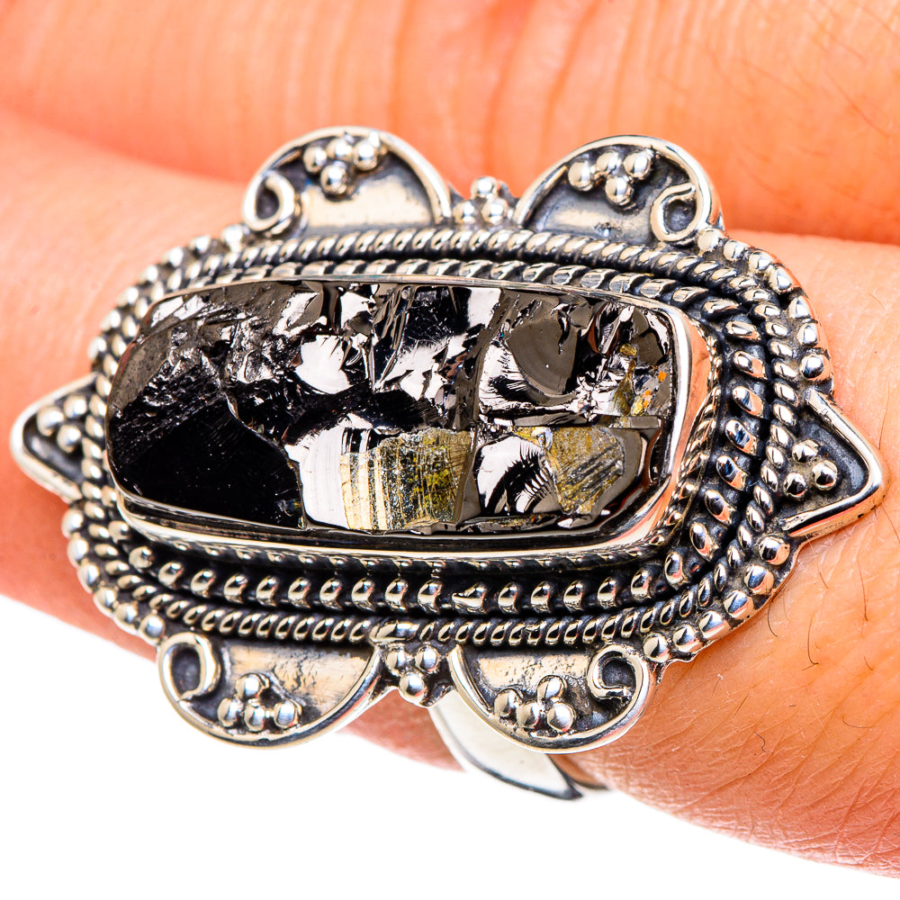 Shungite Rings handcrafted by Anasilvercos - RING96059
