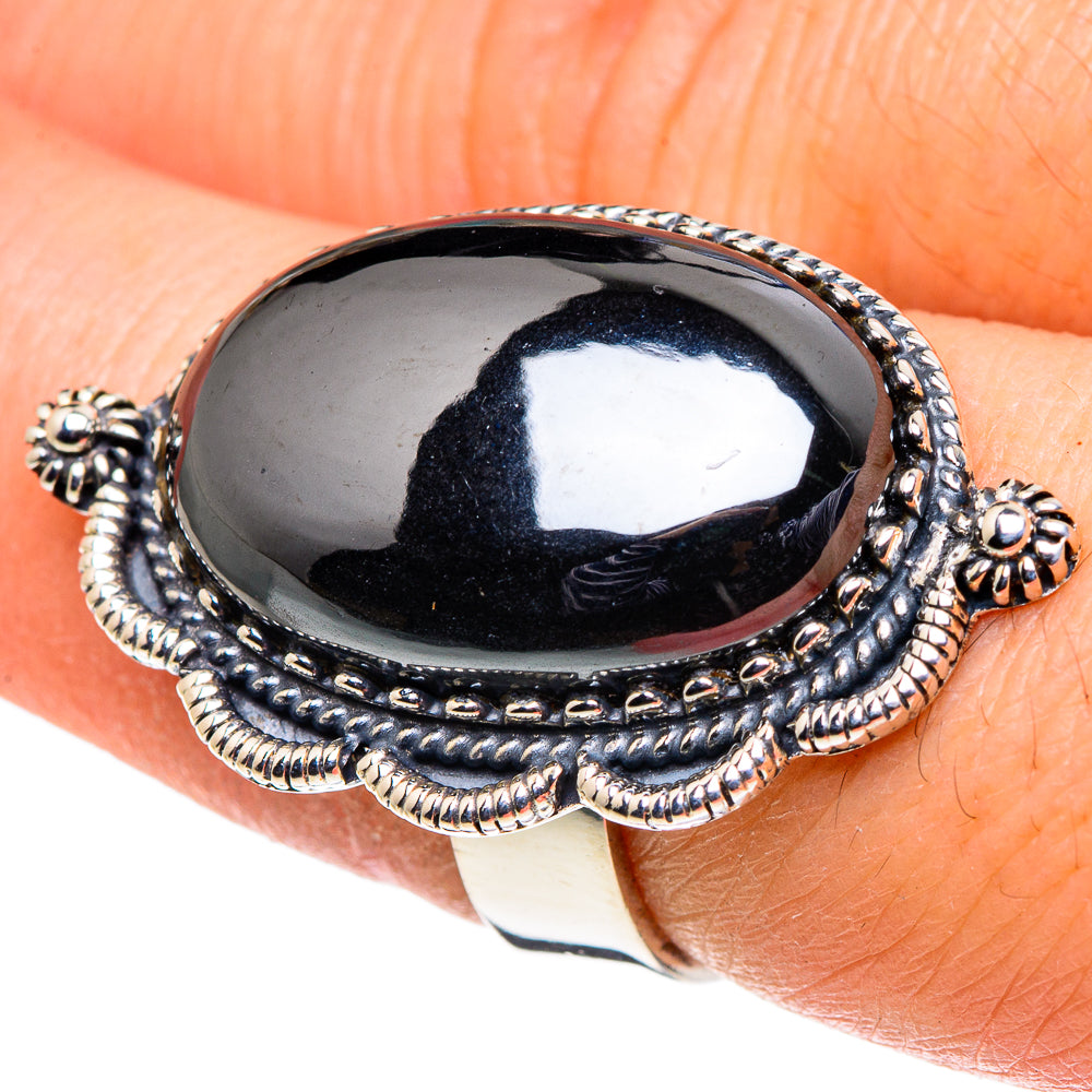 Hematite Rings handcrafted by Anasilvercos - RING96064