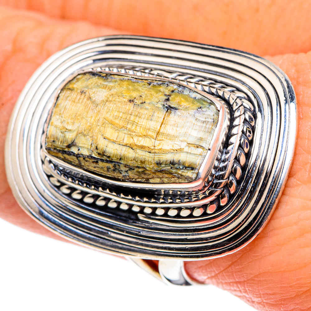 Ocean Jasper Rings handcrafted by Anasilvercos - RING96079