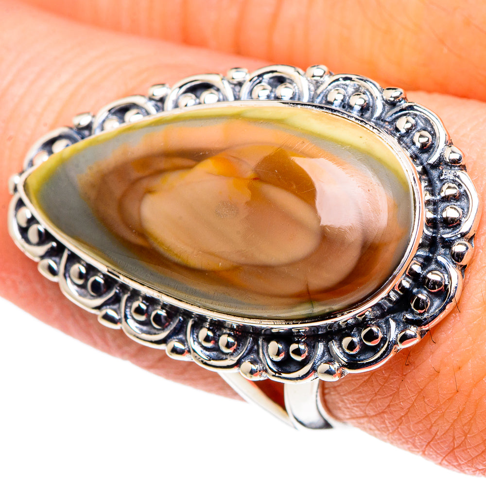 Willow Creek Jasper Rings handcrafted by Anasilvercos - RING96088