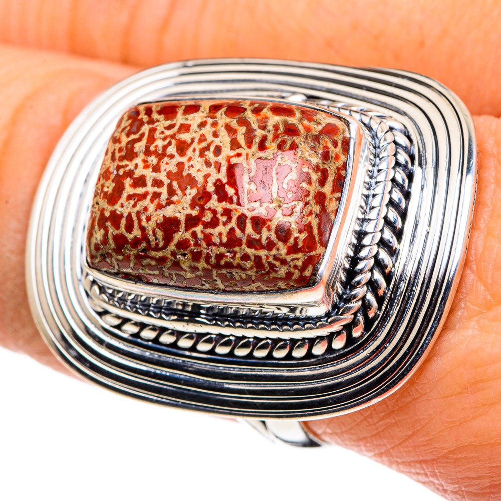 Dinosaur Bone Rings handcrafted by Anasilvercos - RING96092