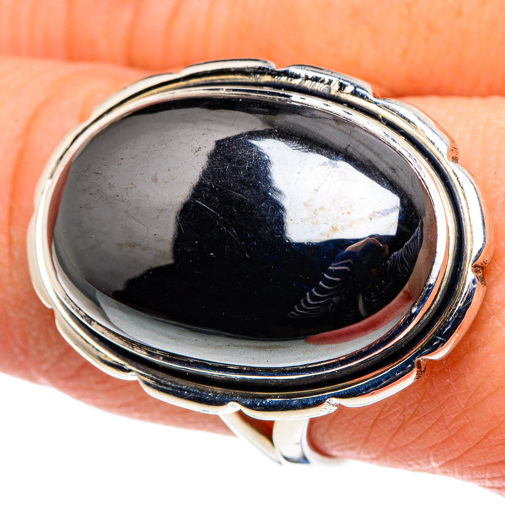 Hematite Rings handcrafted by Anasilvercos - RING96106