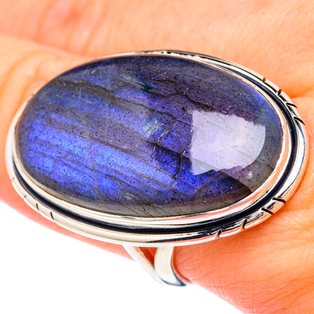Labradorite Rings handcrafted by Anasilvercos - RING96140
