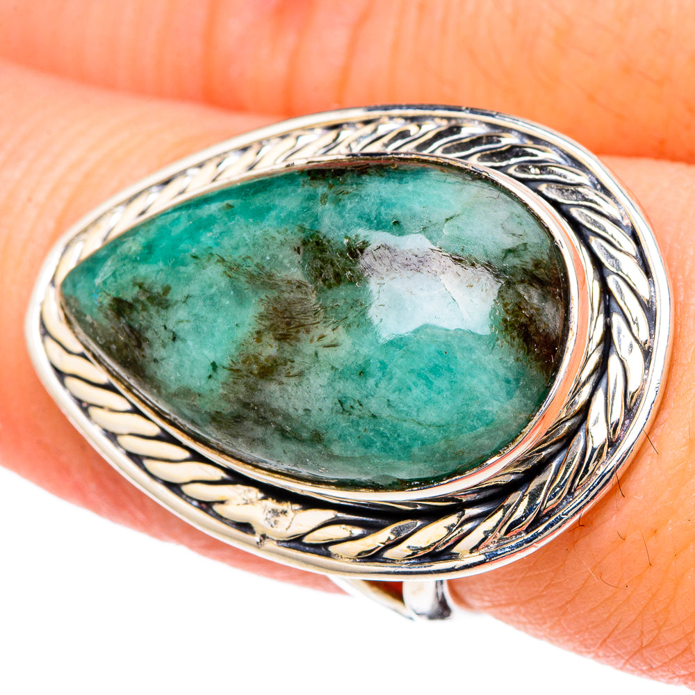 Apatite Rings handcrafted by Anasilvercos - RING96148