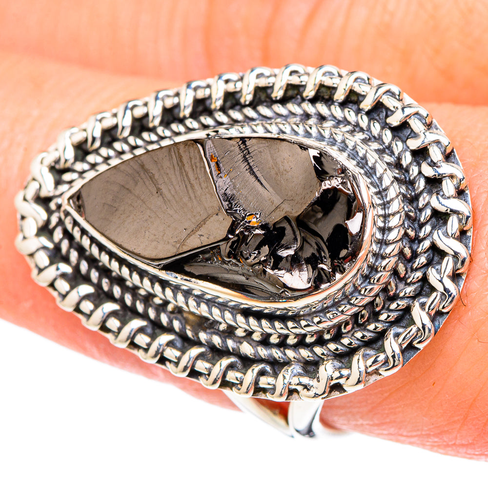 Shungite Rings handcrafted by Anasilvercos - RING96175